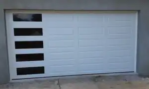 White Windowed Garage Door - Magic Overhead Door - Port Orange FL