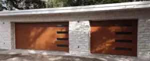 Clopay Canyon Ridge garage doors installed in Daytona Beach, FL by Magic Overhead Door